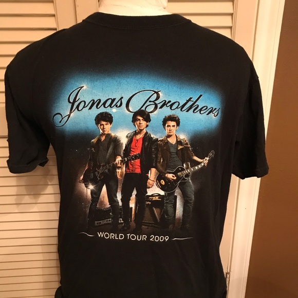 jonas brothers 2009 tour shirt